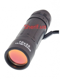 Монокуляр 10х25 черный-2