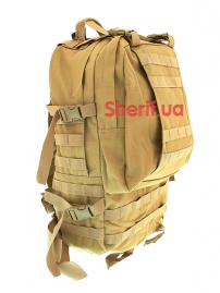 Рюкзак большой Sivimen с подсумками Coyote, 40л-9