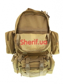 Рюкзак большой Sivimen с подсумками Coyote, 40л-8