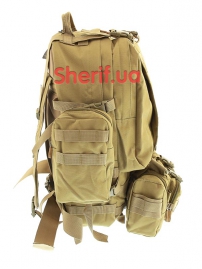 Рюкзак большой Sivimen с подсумками Coyote, 40л-2