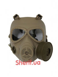Mask Toxic Style Fan Airsoft DE