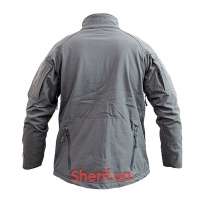 Куртка без капюшона Shark Skin Soft Shell Gray-3