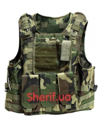 Vest for armor plates FSBE AAV Woodland