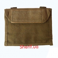 Velcro document pouch Coyote brown