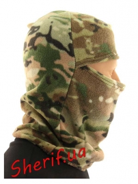 Балаклава флисовая однослойная Multicam 1 отв. -2