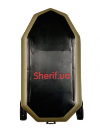 Двухместная гребная лодка Bark B-240CD co сдвижными сидениями-2