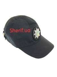 Бейсболка с кокардой «Полиция» Rip-Stop Black-3