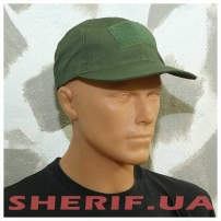 Бейсболка тактическая с велкро Olive-5