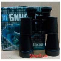 Бинокль КОМЗ БПЦ 15х50 Байгыш (черный корпус)-8