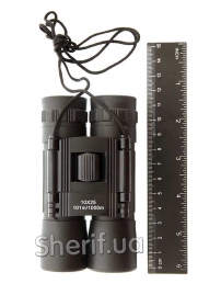 Бинокль MIL-TEC складной 10x25 Black-3