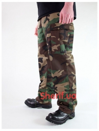 Брюки MIL-TEC Ranger BDU США Woodland-3