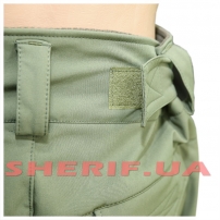 Брюки Soft Shell с термоподкладкой олива-3