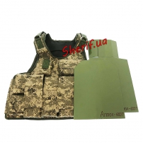 Bulletproof vest Warrior-IV, 4+class (Armox-600T MAX+side)