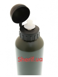14535020 Бутылка Mil-Tec алюминиевая 750ML Olive-3