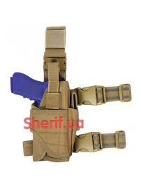 Кобура стегна Condor Tactical Leg Holster TAN
