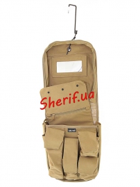 Cумка MIL-TEC туалетная дорожная с зеркалом Coyote-4