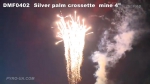 DMF0402 Silver palm crossette mine 4"(100mm)
