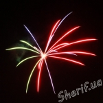 DSF0463 red, green, blue assorted dahlia