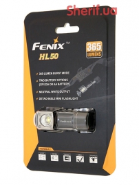 Налобный фонарь Fenix HL50 Cree XM-L2 -3