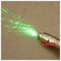 Фонарь-лазер зеленый HJ-305, 5 насадок-4