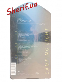 Фонарь Bailong  CL0266D-5C (blister) 4