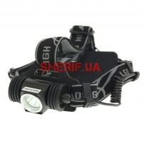 Фонарь налобный Police, 2 ак. 18650, micro USB-2