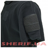 Футболка-поло Полиция V черная-3