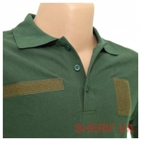 Футболка-поло Нацгвардии Украины Olive/Green-2