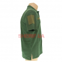 Футболка-поло Нацгвардии Украины Olive/Green-3