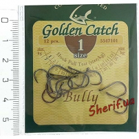 Крючки Golden Catch № 1 (7 кг) Bully, 5547101