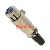 Socket for cable HY1.4816 XLR 3-pin