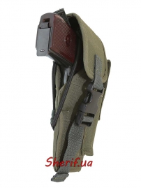 КП-2. Кобура для пистолета ПМ, АПС, ПБ (MOLLE) Olive-3