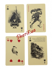 Карты игральные ДЕЛЮКС сувенирные "Охота"-3