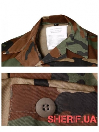 Китель MIL-TEC полевой BDU США Woodland-4
