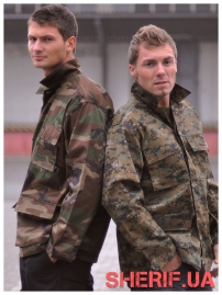 Китель MIL-TEC полевой BDU США Woodland-8