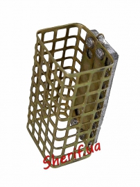 Кормушка фидерная прямоугольная метал. 80г