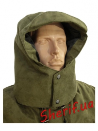 Костюм теплый Егерь тк. Мембрана-замш Olive-6