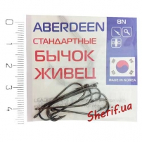 Крючки Leader № 6 Aberdeen стандартные (бычок, живец)