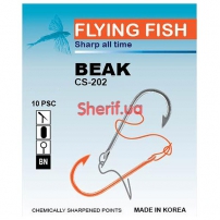 Крючок BEAK  #14  (Ring, BN) 10 шт. 2