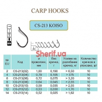 Гачок KOISO #14 (Ring, BN) 10 шт.