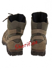 Кроссовки тактические с высоким берцем Хаки (модель 8)-4