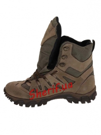 Кроссовки тактические с высоким берцем Хаки (модель 8)-6