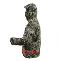 Куртка Shark Skin ветро-влагозащитная с флисовой подстежкой Multicam-3