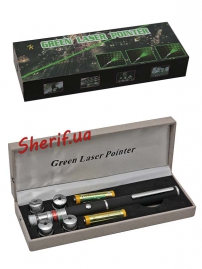 Лазерная указка 803-5, 5 насадок-2