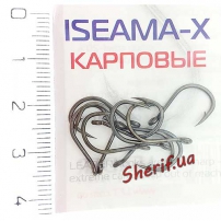Крючки Leader № 8 Iseama-X (карповые)