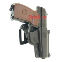 Кобура Fobus Makarov (для ПМ, с креплением на ремень, поворотная)-6