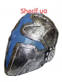 Маска FMA Wire Mesh Cross the king Mask Silver 3