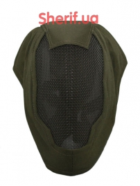 Strike Steel All Face Olive Mask