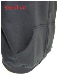 Толстовка Max Fuchs Hooded-Sweater-Jacket Black-3