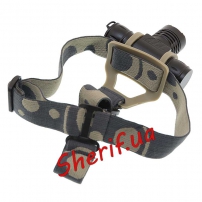 Налобный фонарик Bailong Police BL-H820 25000W 6